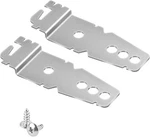 2PCS Dishwasher Mounting Bracket For, Under Counter Medium, Silver. Fixed Price $8.55.