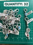 32-PACK Lot National Hardware N221-085 Zinc Steel Eye Bolt 1/4" X N221-101. Fixed Price $22.12.