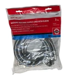 Keokle KL88061 Stainless Steel Washing Machine Hoses+elbow+hot+cold Connect. Fixed Price $19.99.