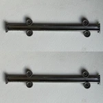 Great Condition Whirlpool Dishwasher Upper Dishrack Track Assembly WP3385089. Fixed Price $37.44.