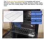 2PC Range Oven Rack W10256908 Whirlpool/kitchenaid/roper/maytag/kenmore Open Box. Fixed Price $32.99.