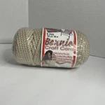 Pepperell Bonnie Macrame Craft Cord 6MMX100YD-PEARL (beige) Heat Fusible. Fixed Price $16.98.
