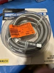 Everbilt 3/8 In. Comp X 8' Stainless Steel Dishwasher Line Hose. Fixed Price $6.95.