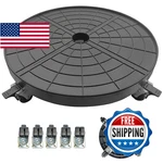 16 Inch Heavy Duty Plant Caddy With 360 Lockable WHEELS,500 Lbs Capacity,outdoo. Fixed Price $52.85.
