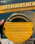 New Smart Choice / B5305516519 Ft Stainless-steel Dishwasher Kit. Fixed Price $17.99.