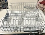 New Bosch Upper Crockery Basket 20004979 & Spray Arm 11011646. Fixed Price $100.00.