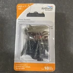 National Hardware N224-386 Steel Black Flat Head V286S Wood Screw #12X1-1/4 In.. Fixed Price $7.19.