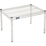 Nexel Chrome Wire Dunnage Rack - 24""W 18""D 14""H Industrial B2256994. Fixed Price $77.69.