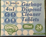 Garbage Disposal Cleaner Deodorizer TABLETS-24 Pack A10. Fixed Price $14.99.