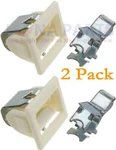 Pack Whirlpool Estate Dryer Door Catch Strike Latch Kit FSP279570. Fixed Price $10.74.