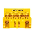 Master Lockout Tagout Padlock Station 1483BP410 Open Box. Fixed Price $129.95.