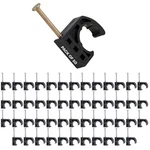 Highcraft ID234X50 Half Clamp With Nail For Pex Tubing Pipe Support, 1/2 In, Bla. Fixed Price $11.67.