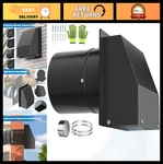 5" Galvanized Steel Wall Vent With Screen & Damper For Dryer, Range Hood, Hvac. Fixed Price $82.79.