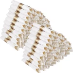 Goodluck 100 Pack Pre Rolled Gold Glitter Plastic Silverware, Wrapped Cutlery.... Fixed Price $72.39.