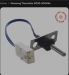 *new* Genuine Oem Samsung Dishwasher Thermistor DD32-00009A , DW80R5060US/AA-00. Fixed Price $30.99.