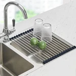 Seropy Roll Up Dish Drying Rack Over The Sink For Kitchen Foldi. Fixed Price $18.94.