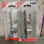 2-PACK Lot National Hardware N185-306 VKA828 Adjustable Showcase Lock Chrome. Fixed Price $11.06.