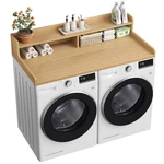 Vopeak Washer And Dryer Countertop With Shelf, 2-TIER Topper, 54.... Fixed Price $136.32.