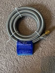 Jones Stephens Plumbing Connector Flexible Stainless Steel Dishwasher Hose. Fixed Price $13.99.