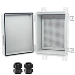 Otdorpatio Junction Box, Hinged Cover Stainless Steel Latch IP67 Water. Fixed Price $26.59.