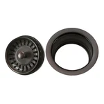 3.5-IN Deluxe Garbage Disposal Drain W/ Basket Oil Rubbed Bronze (D-130ORB). Fixed Price $57.99.