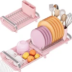 Toolf Small Dish Drying Rack, Mini Expandable Compact Slim Extenda.... Fixed Price $35.99.