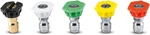 5PIECE Spray Nozzle Kit For Pressure Washers Up To 4000 Psi Quick Connect. Fixed Price $31.31.