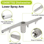 154567702 Dishwasher Lower Arm Assembly For Kenmore Electrolux 154567701. Fixed Price $37.00.