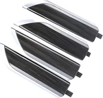 Interior Door Panel Trim Molding Kit For Crew Cab 4PCS, Black Wood Grain 2. Fixed Price $87.51.