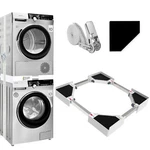 29 Inch Universal Stacking Kit For Washer And Dryer Adjustable W/ Ratchet St.... Fixed Price $74.36.