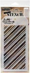 Stampers Anonymous THS095 Tim Holtz Layered Stencil 4.125"X8.5"-PEPPERMINT. Fixed Price $15.38.