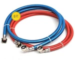 Washing Machine Hoses (6FT) Burst Proof 3-LAYER Pvc Coated Stai... Fast Ship. Fixed Price $39.99.