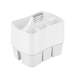 Sterilite Divided Storage Ultra Caddy With 4 Compartments Handles (12 Pack). Fixed Price $82.99.