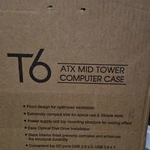 Zalman T6 Atx Mid Tower Steel Computer Case Black Usb 2.0 3.0 Audio. Fixed Price $50.00.