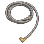 Keeney Dishwasher Connector, 1/2" Fip X 3/8" Mip Elbow, Steel, 48". Fixed Price $12.99.