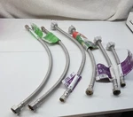 6 Pc Braided Supply Line Lot. - All New Sink Toilet Plumb. Fixed Price $24.95.