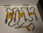 8 National Hardware N221-713 Stainless Steel Hook Bolt 5/16 In. W/ Hex Nuts. Fixed Price $39.99.
