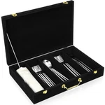 Silverware Case Lid Handle Storage Box Sterling Flatware Chest Without. Fixed Price $51.23.