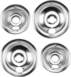 WB31T10010 WB31T10011 Electric Stove Drip Pans Chrome Fit For Kenmore Hotpoint G. Fixed Price $25.85.