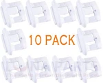 General Electric WD12X10304 Dishwasher End Cap Rack Clip (10 Pack). Fixed Price $6.95.