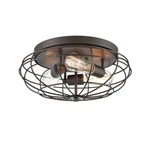 Innovations Providence 3LT 15" Flush Mount/led Bulb, Bronze 510-3C-OB-LED. Fixed Price $84.99.