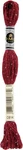 Dmc 6-STRAND Etoile Embroidery Floss 8.7YD Dark Garnet. Fixed Price $8.14.