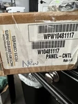 WPW10481117 Whirlpool D/w Control Panel Oem. Fixed Price $140.00.