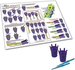 Pepperell Stretch Band Ez Looper Bracelet Maker, Purple. Fixed Price $8.92.