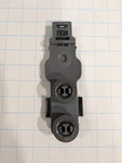 WD12X22802 Ge Dishwasher Upper Dishrack Wheel Bracket. Fixed Price $10.99.