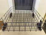 Kitchenaid KDTE104ESS1 Dishwasher Lower Bottom Rack Oem W10728159 With Wheels. Fixed Price $104.95.