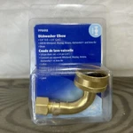 Plumb Pak PP84RB Elbow, 3/8" X 3/4", Rubbed Brass, Garden Hose To Od. Fixed Price $9.98.