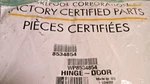 Whirlpool Dishwasher Door Hinge - Left Oem Part # WP8534854 New / Sealed. Fixed Price $24.99.