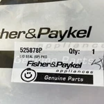 525878P New Oem Fisher & Paykel (dr/dw) Lid Seal. Fixed Price $75.00.
