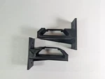Ho Scale Model Train Track Wall Mount End Cap Brackets. Fixed Price $5.00.